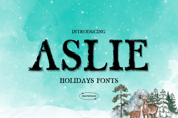 Aslie: A Font That Breathes Life into Your Handmade Creations