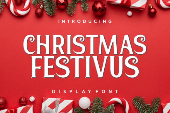 Christmas Festivus: A Font That Brings Holiday Magic to Your Brand