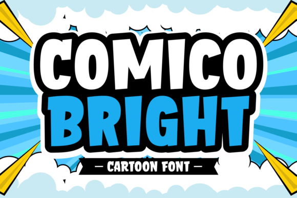 Comico Bright: A Playful Font for Digital Design