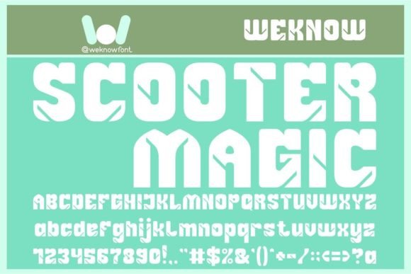 Font Choice That Stands Out: Scooter Magic for Web Design