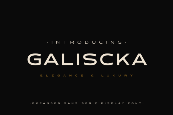 Galiscka: The Font That Elevates Your Brand