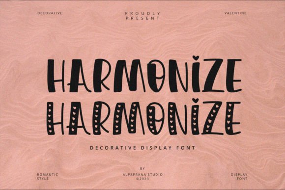 Harmonize: A Font That Adds Personality to Your Web Design