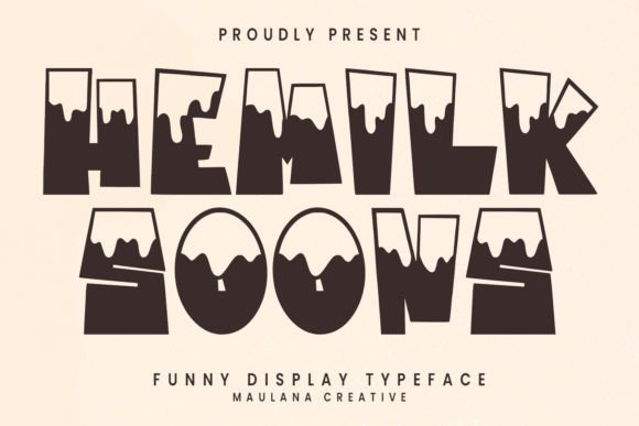 Hemilk Soons: A Versatile Display Typeface for Editorial Design