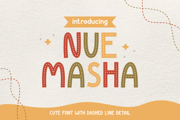 Nue Masha: A Display Font That Adds Charm to Your Craft Projects