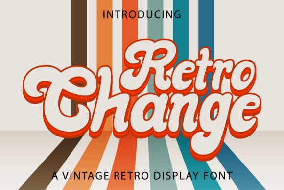 Retro Change Font Review: A Vintage Touch for Modern Branding