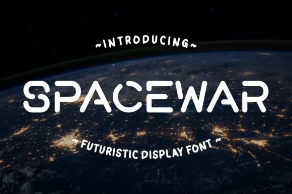 Spacewar: A Font That Takes Your Designs to the Stars