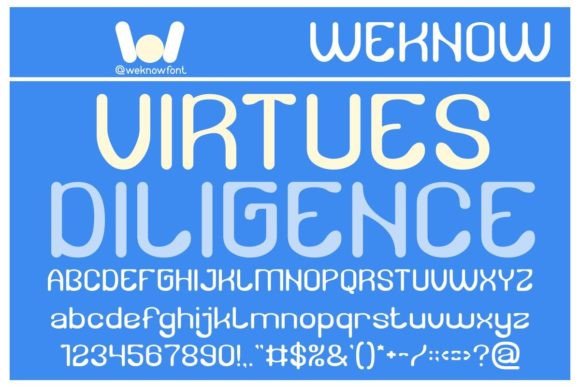 Virtues: A Font for Digital Elegance