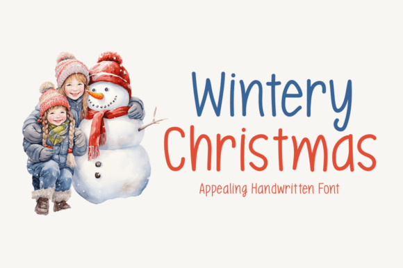 Wintery Christmas: A Font That Brings Holiday Spirit to Digital Design